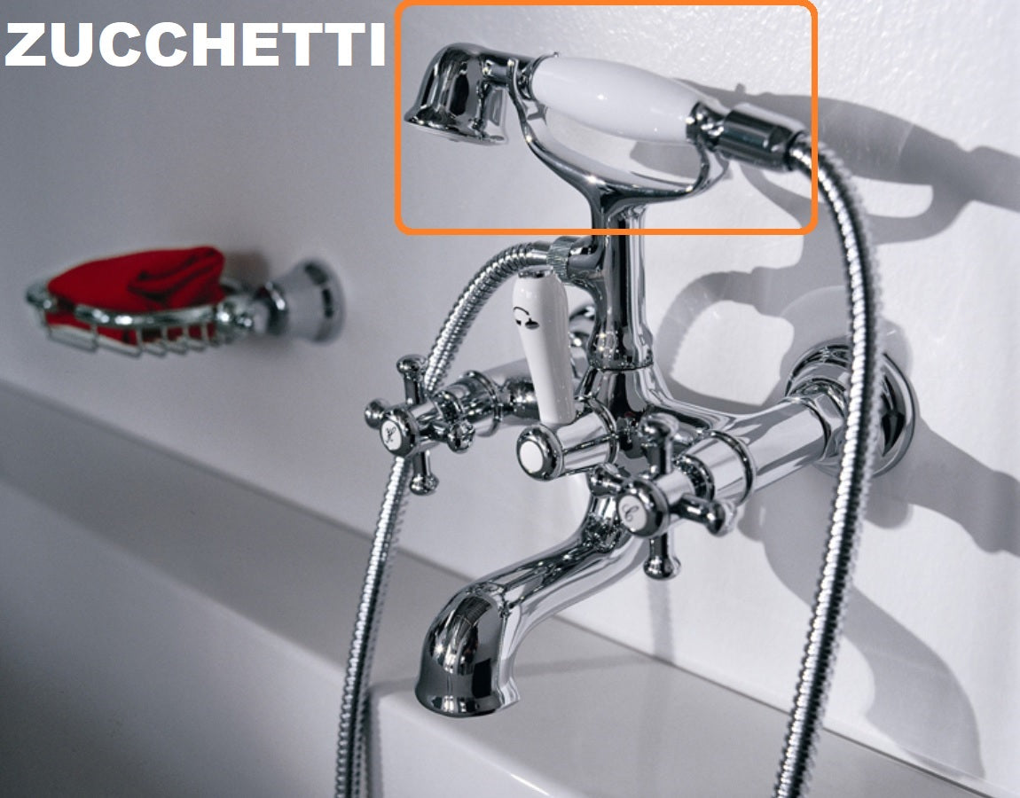 Zucchetti Z9472P.C brass handshower simple jet w/ceramic handle