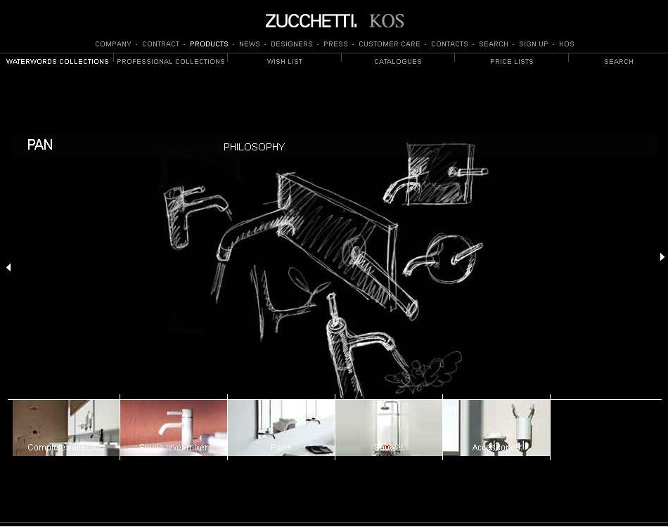 Zucchetti "Pan" ZP6181 Wall Mounted Bath & Shower Mixer w/Diverter & HandShower Set. in Chrome Finish