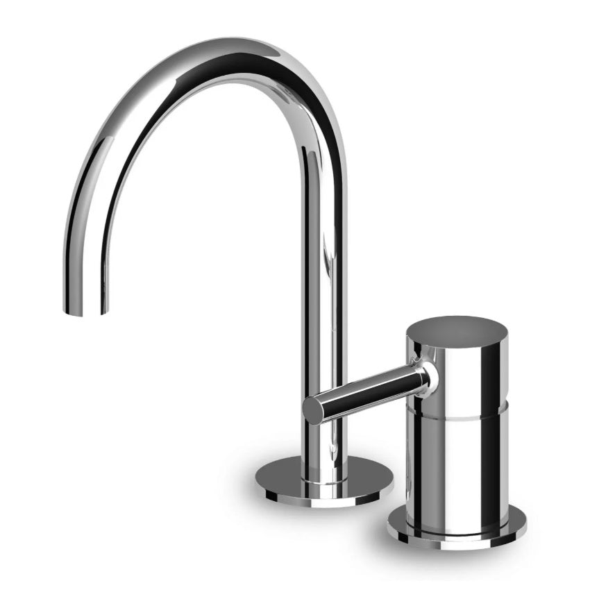Zucchetti "Pan" ZP6224 Single Lever Basin Mixer w/Swivel Spout & Aerator