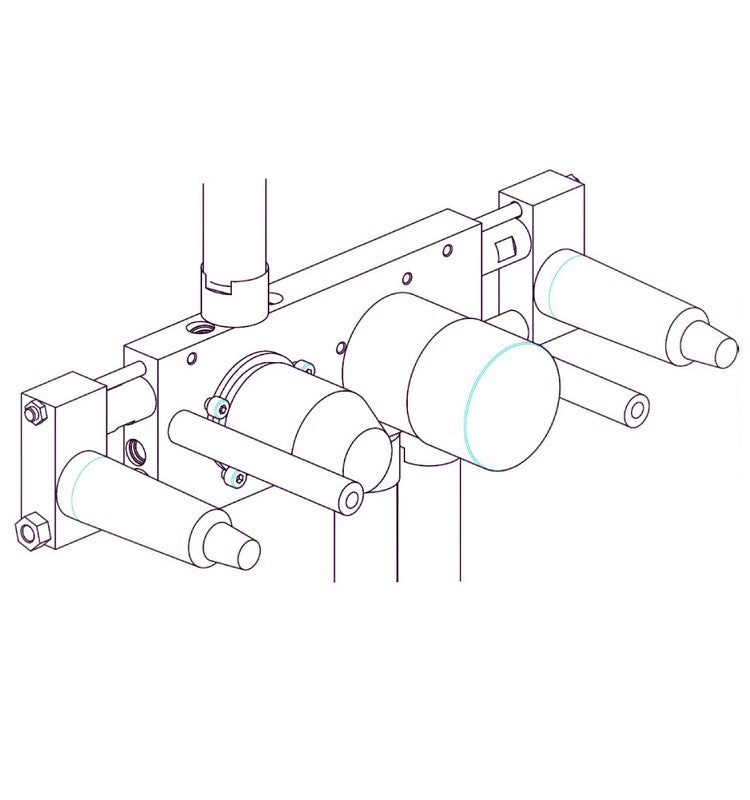 Zucchetti Pan ZP8046 B/S Mixer w/3-Way Diverter&Shower Set +R99695 Built-in Part