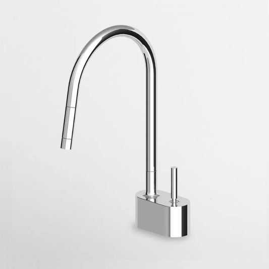 Zucchetti "Pan" ZP8279 S.Lever Kicthen Sink Mixer w/Pull-Out Spray &Swivel Spout. in Chrome Finish