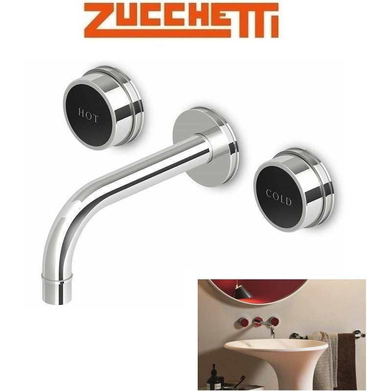 Zucchetti Savoir ZSV671.CN Built-in 3-Hole Basin Mixer 175mm Spout w/Aerator