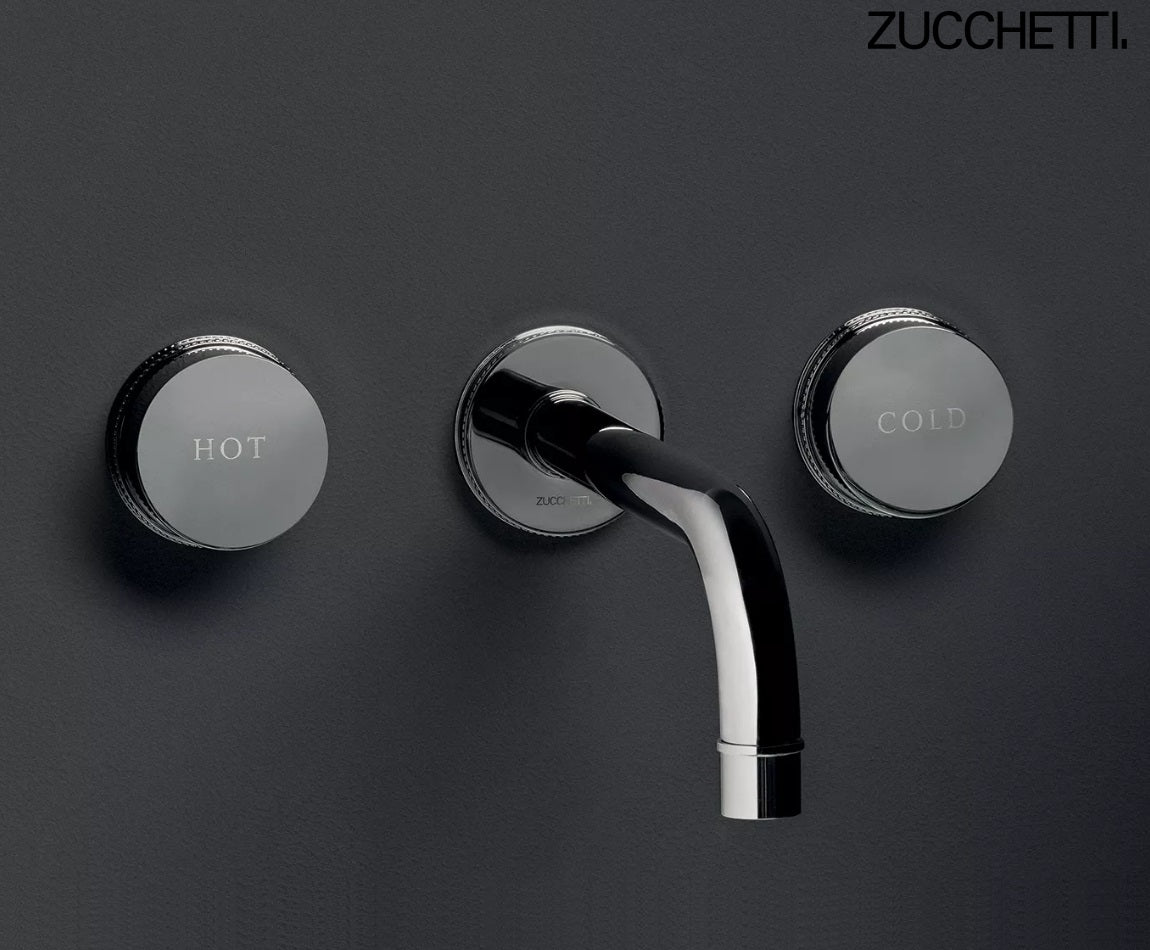 Zucchetti Savoir ZSV671.CN Built-in 3-Hole Basin Mixer 175mm Spout w/Aerator
