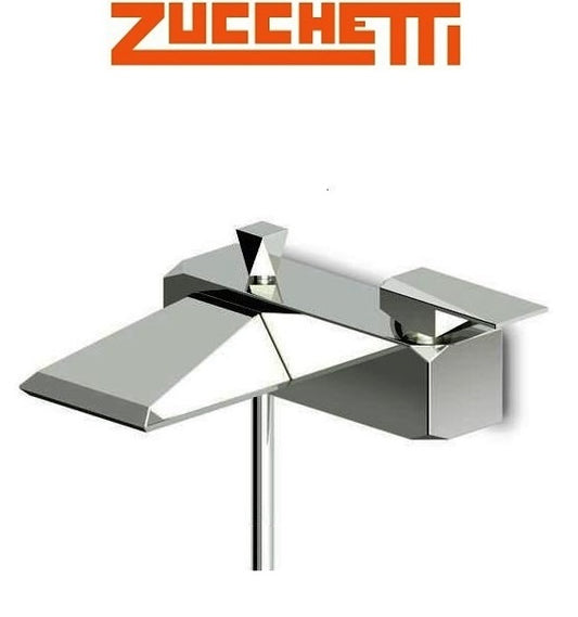 Zucchetti "Wosh" ZW1144 Bath & Shower Mixer w/Diverter & Hand Shower Set. in Chrome Finish